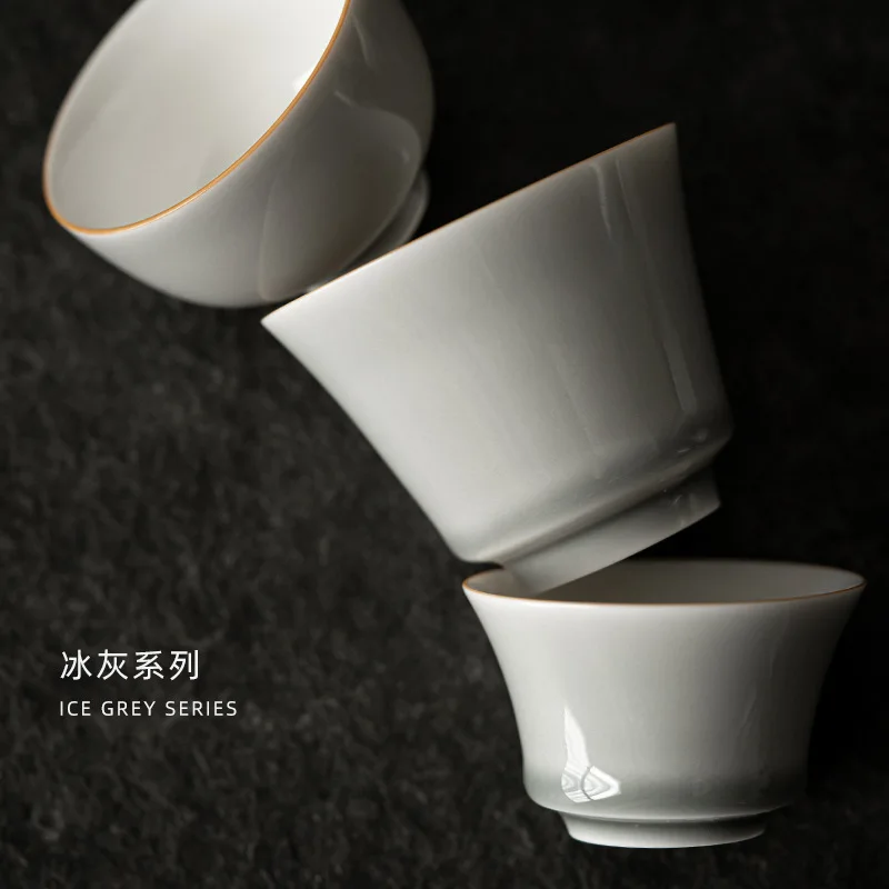 Ice Gray Glaze Cup Japanese St - огляд і ціна Japanese Pottery