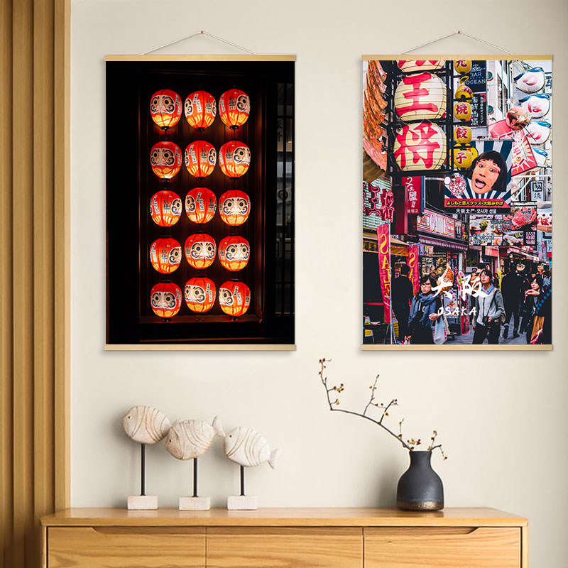 Japanese street scene hanging  - огляд і ціна Japanese Restaurant Lifestyle