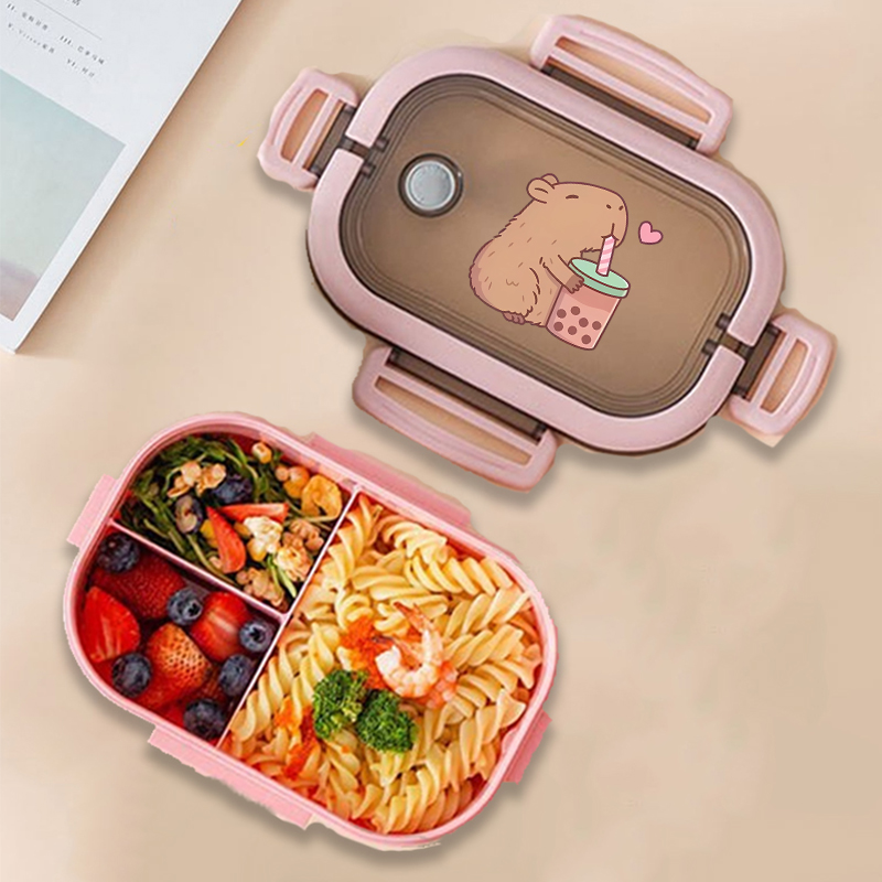 Capybara Bento Lunch Box Anime - огляд і ціна Bento Box