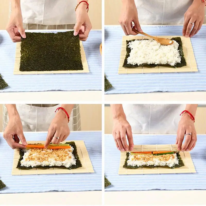 DIY Bamboo Sushi Maker Rolling - огляд і ціна Sushi Making Kit
