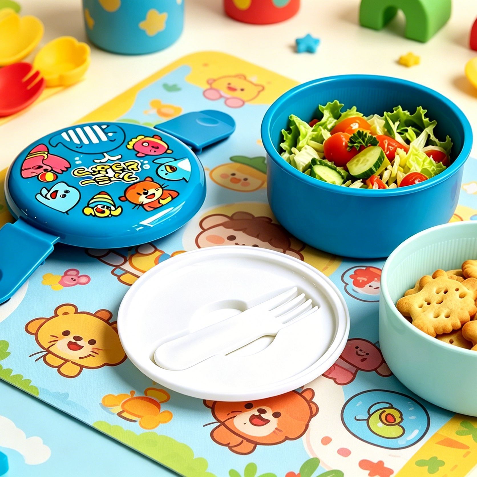 Mini Animal Lunch Box Japanese - огляд і ціна Japanese Snacks