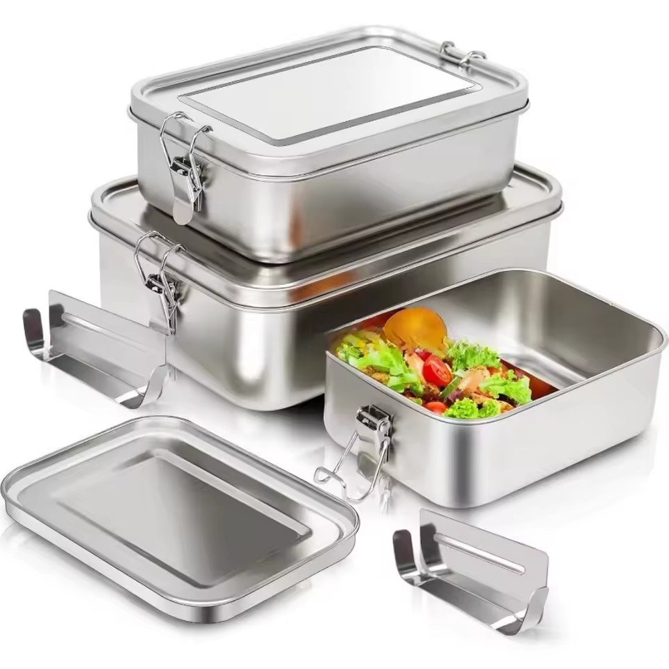 Durable Stainless Steel Bento  - огляд і ціна Bento Box