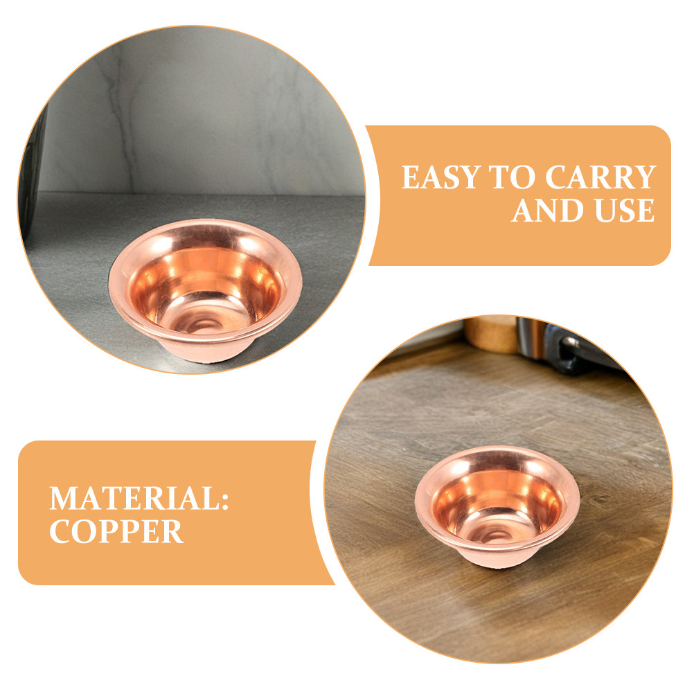 7Pcs Copper Offering Bowl Set  - огляд і ціна Incense Holder